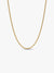 Rope Chain Necklace - 14ct Gold Plating