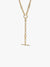 Link Chain Y-Necklace - 14ct Gold Plated