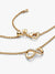 Sparkling Infinity Collier Necklace - 14ct Gold Plating