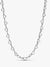 Linked Hearts Collier Necklace - Sterling Silver