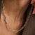 Closed Forever Chain Necklace - Silver