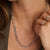 Closed Forever Chain Necklace - Silver