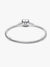 Heart Clasp Snake Chain Bracelet - Sterling Silver