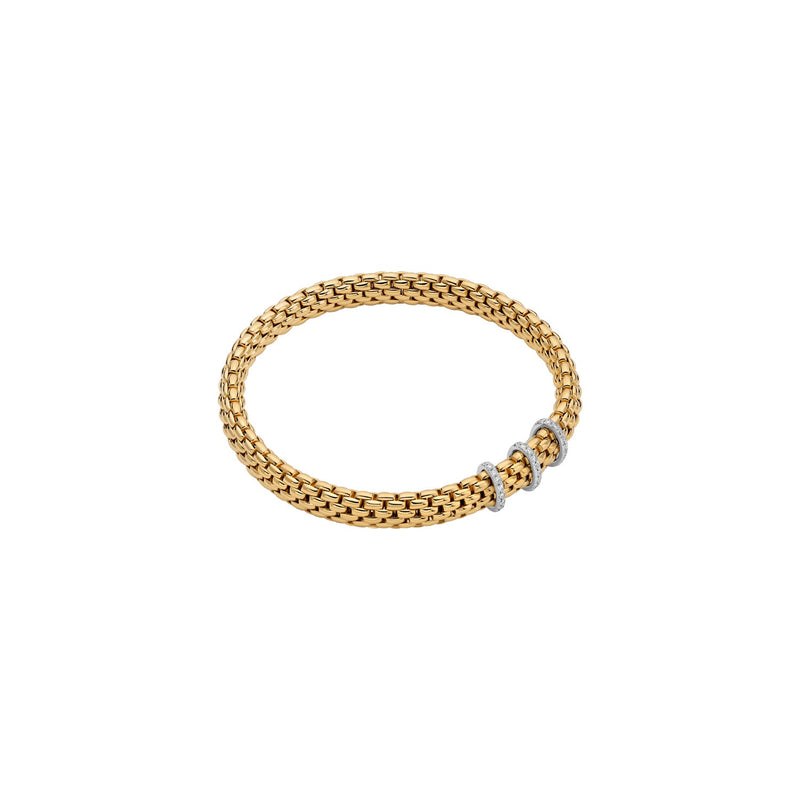 Vendome Flex'It Diamond Bracelet, Medium - 18ct Yellow Gold - 59202BX_PB_G_XBX_00M