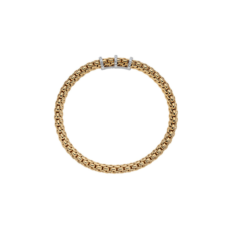 Vendome Flex'It Diamond Bracelet, Medium - 18ct Yellow Gold - 59202BX_PB_G_XBX_00M