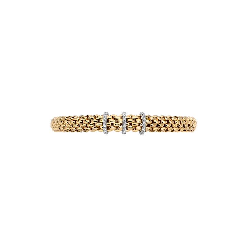 Vendome Flex'It Diamond Bracelet, Small- 18ct Yellow Gold - 59202BX_PB_G_XBX_00S