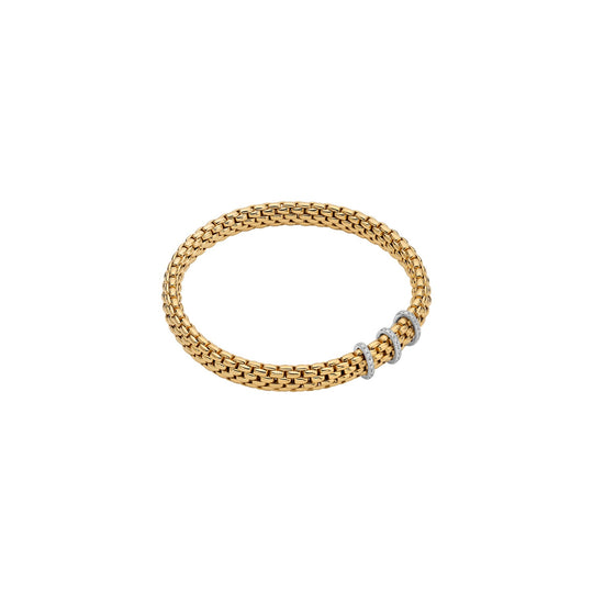 Vendome Flex'It Diamond Bracelet, Small- 18ct Yellow Gold - 59202BX_PB_G_XBX_00S