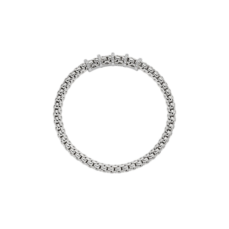 Vendome Flex'It Diamond Bracelet, Small - 18ct White Gold - 59302BX_PB_B_XBX_00S