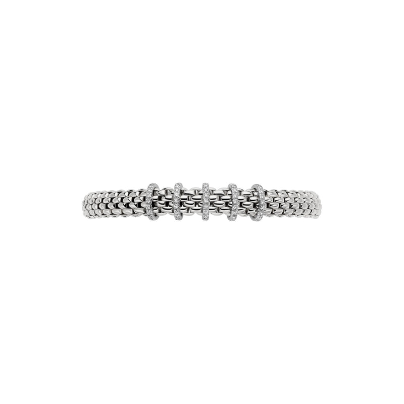 Vendome Flex'It Diamond Bracelet, Small - 18ct White Gold - 59302BX_PB_B_XBX_00S