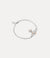 Mayfair Bas Relief Bracelet - Silver/Pink - 61020237-02W205