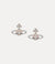 Mayfair Bas Relief Earrings - Silver/Rose - 6201035E-02W205