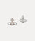 Mayfair Bas Relief Earrings - Silver/Rose - 6201035E-02W205
