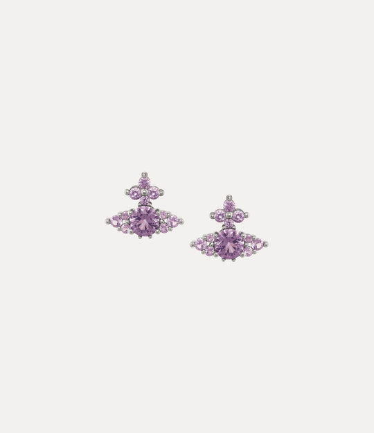Feodorita Earrings - Silver/Lavender - 62010388-02P250