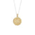 Circle Of Life Necklace - Gold/Silver - 0627NGG-TWT