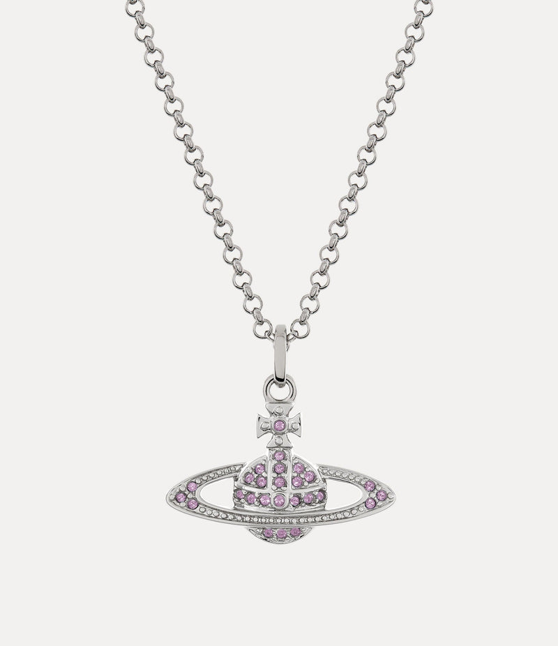 Mini Bas Relief Pendant - Silver