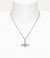 Mini Bas Relief Pendant - Silver/Violet - 63020086-02P491