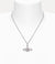 Mini Bas Relief Pendant - Silver