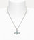 Mini Bas Relief Pendant - Silver