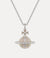 Mayfair Large Orb Pendant - Silver/Rose Gold - 630203EE-02W205