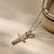 Faith Necklace with Pendant - Silver
