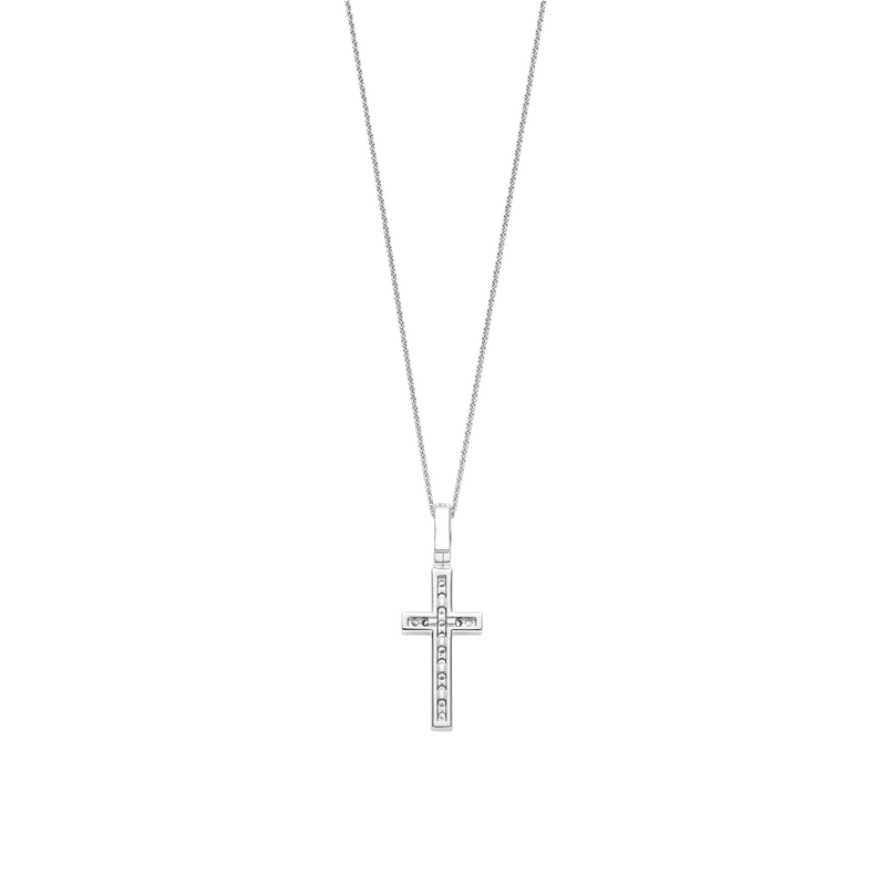 Faith Necklace with Pendant - Silver