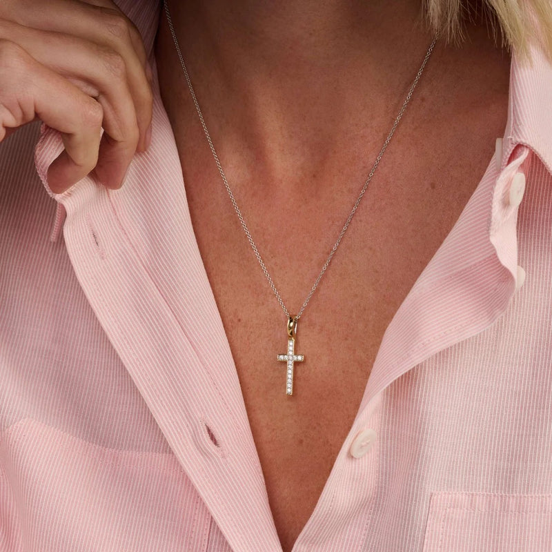 Faith Necklace with Pendant - Gold