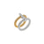 Prima Flex'It Diamond Ring, Medium - 18ct Yellow/White Gold - 74008AX_BB_2_XBX_00M