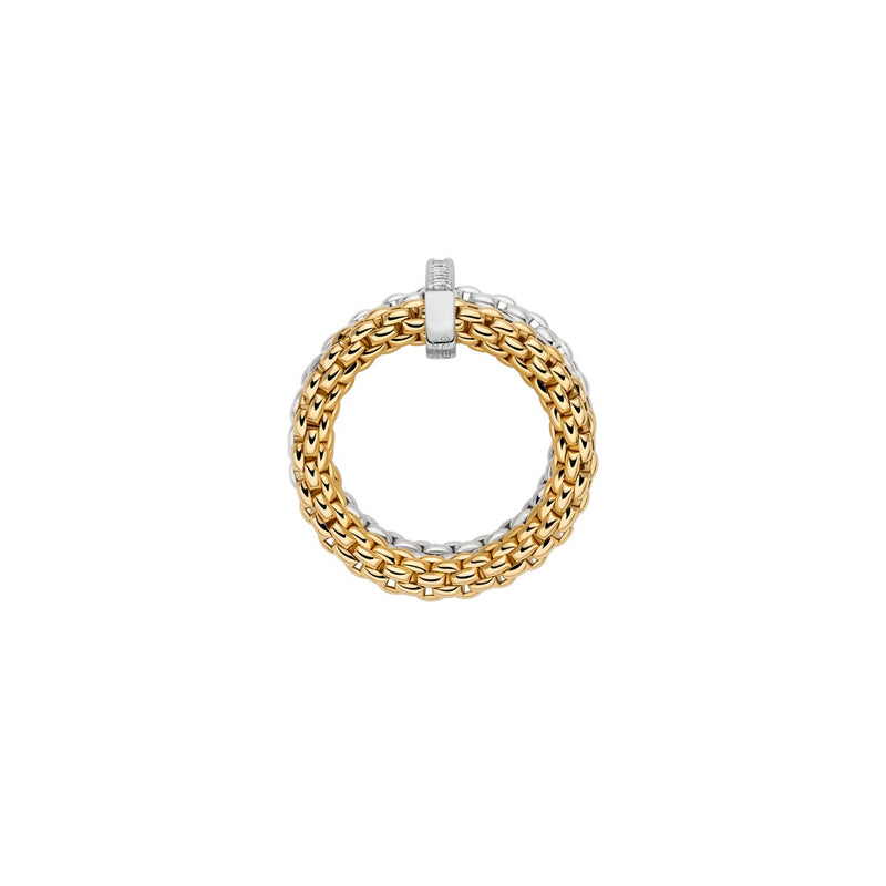 Prima Flex'It Diamond Ring, Medium - 18ct Yellow/White Gold - 74008AX_BB_2_XBX_00M