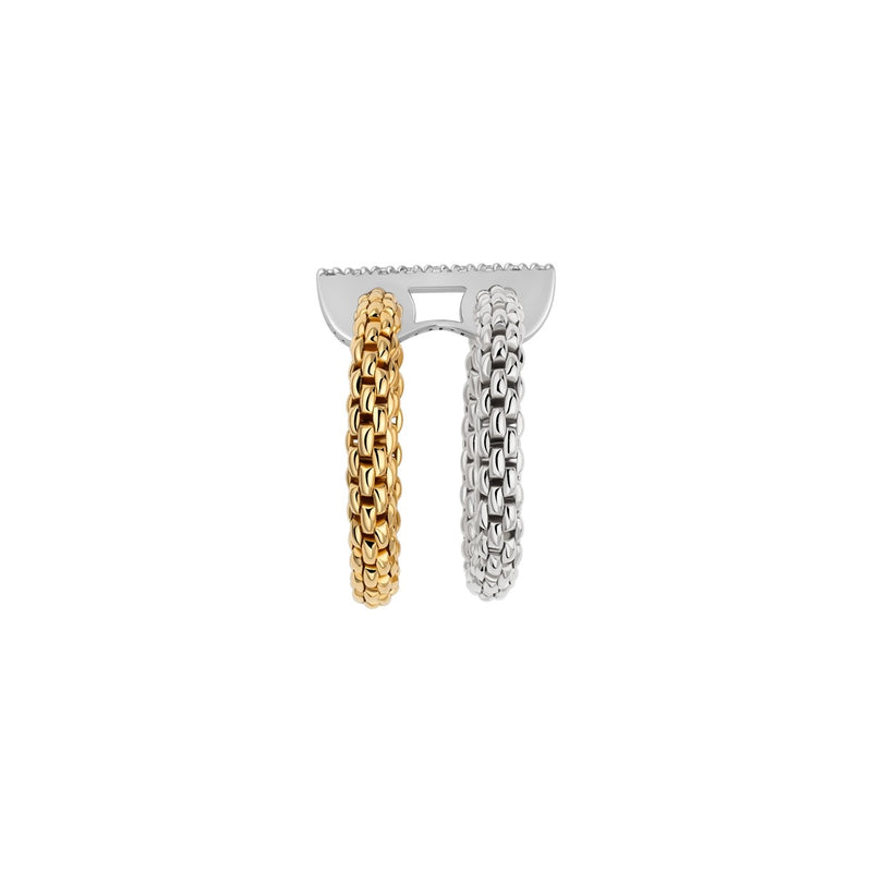 Prima Flex'It Diamond Ring, Medium - 18ct Yellow/White Gold - 74008AX_BB_2_XBX_00M