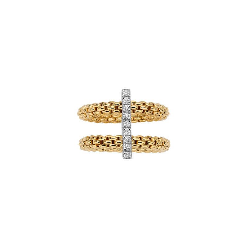 Prima Flex'It Diamond Ring, Medium - 18ct Yellow Gold - 74008AX_BB_G_XBX_00M