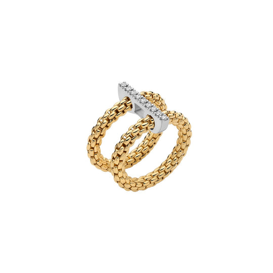 Prima Flex'It Diamond Ring, Small - 18ct Yellow Gold - 74008AX_BB_G_XBX_00S