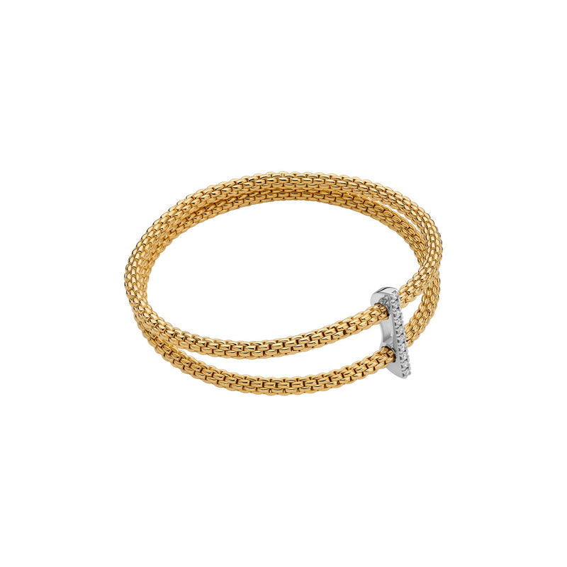 Prima Flex'It Diamond Bracelet, Small - 18ct Yellow Gold - 74008BX_BB_G_XBX_00S