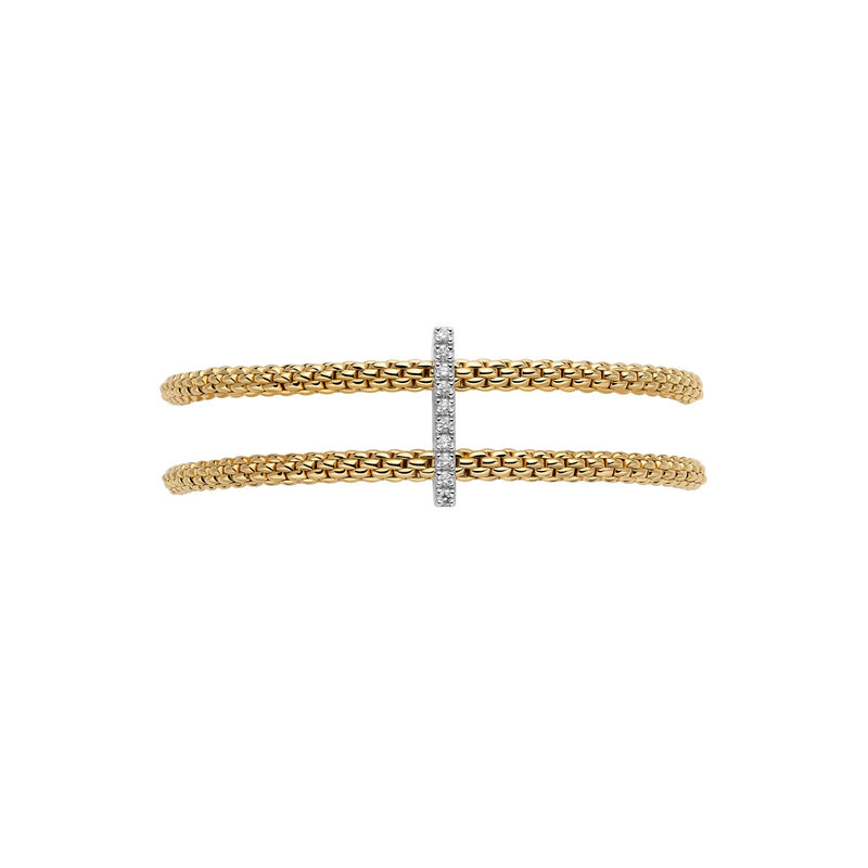 Prima Flex'It Diamond Bracelet, Small - 18ct Yellow Gold - 74008BX_BB_G_XBX_00S