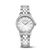 1975 Quartz Ladies Watch With Diamonds, 33mm - White - 751006-SD502-170-1
