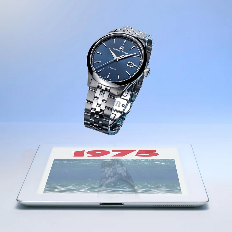 1975 Automatic Date, 40mm - Stainless Steel Bracelet- 756008-SS002-430-1
