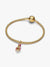 Moveable Nutcracker Dangle Charm - 14ct Gold Plating