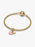 Pink Mother & Daughter Splittable Dangle Charm - 14ct Gold Plated - 763766C01