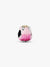 Pink Tulip Charm - Sterling Silver