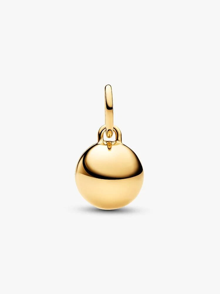 Mum Ball Clasp Charm - 14ct Gold Plated - 764457C01