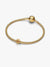 Sun Openwork Charm - 14ct Gold Plating