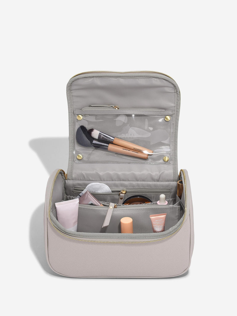 Large Cosmetic Case - Taupe - 76463