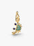 Crab Dangle Charm - 14ct Gold Plating
