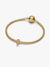 Textured Mini Clip Charm - 14ct Gold Plating