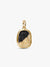 Owl Medallion Charm - 14ct Gold Plating