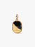 Owl Medallion Charm - 14ct Gold Plating