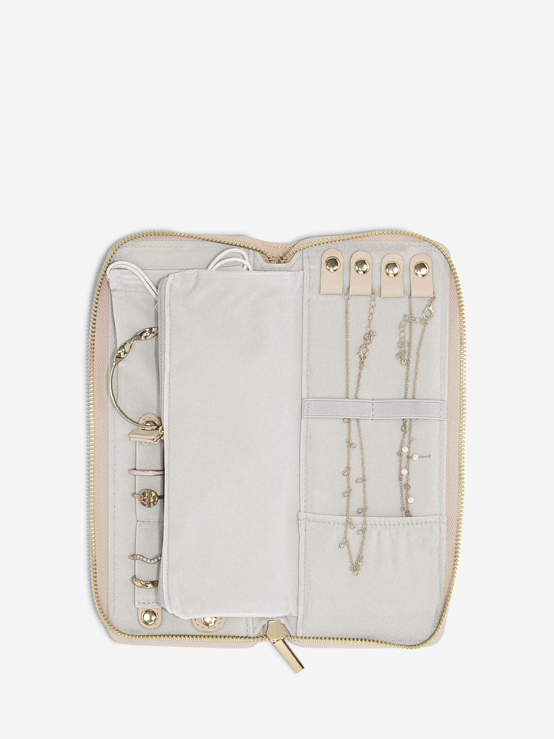Jewellery Roll - Blush Woven - 76849