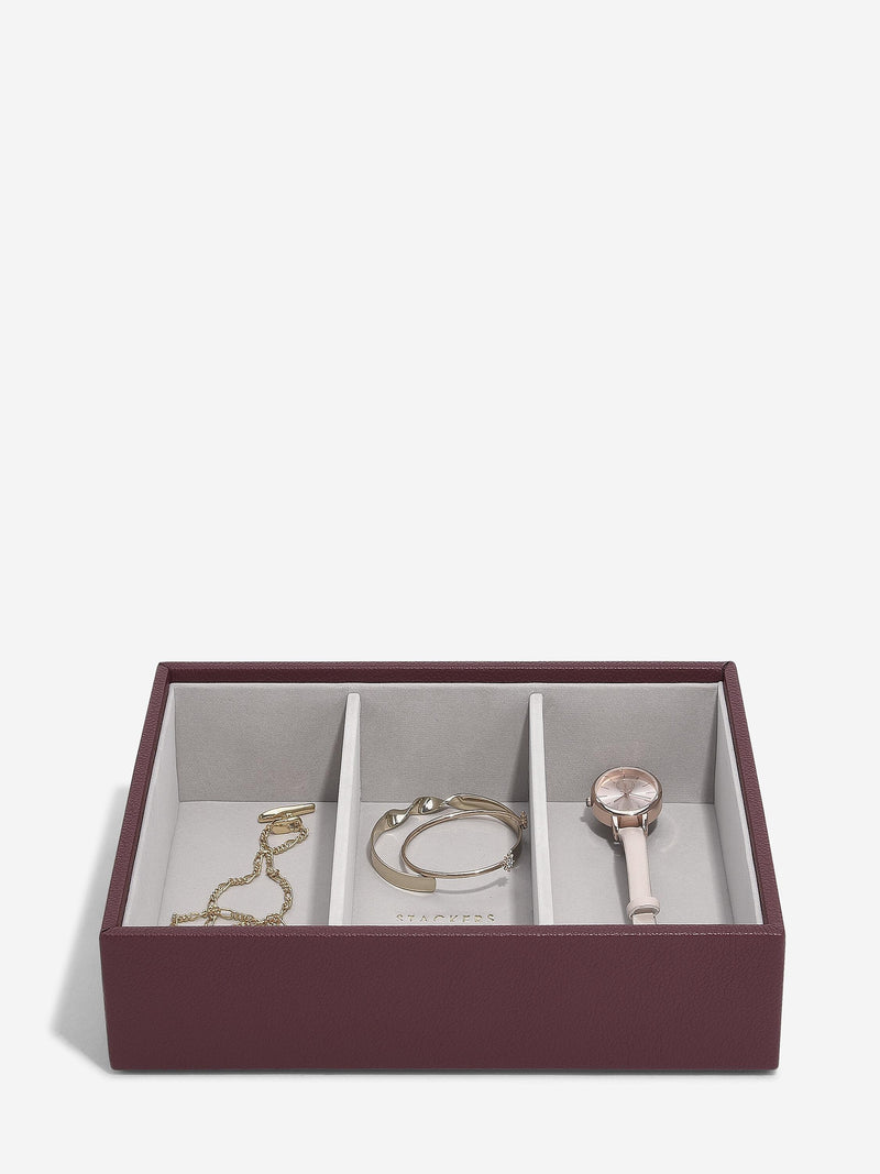 Classic Jewellery Box - Burgundy - 76861