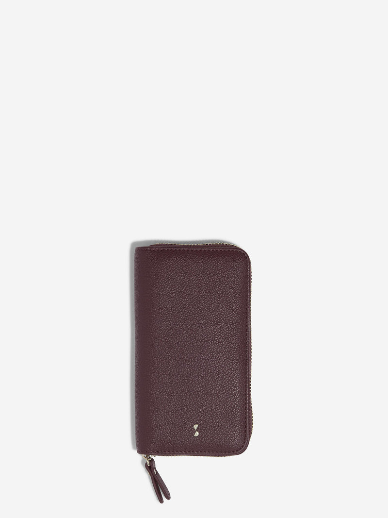 Mini Jewellery Roll - Burgundy - 76991