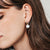 Milano Pearl Hoop Earrings - Gold - 78044YP