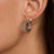Classic Round Zirconia Earstuds - Silver
